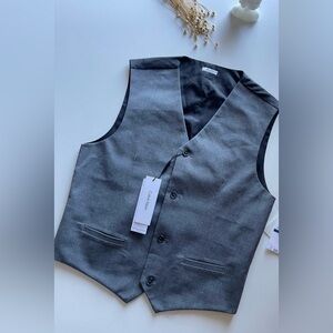 Calvin Klein Boys' Formal Suit Vest, Size XL